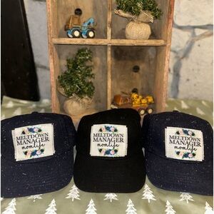 “Meltdown Manager #MomLife” Ball Cap